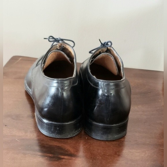 Bruno Magli Loren Men's Black Leather Dress Shoes Made in Italy Size 1… - Picture 7 of 11